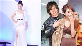 徐若瑄,林志玲,言承旭（合成圖／翻攝自微博、資料照）