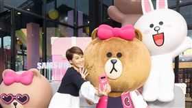  熊美　曾沛慈　VISION LAB三星品牌概念館　台灣三星提供　　LINE FRIENDS