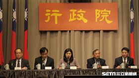 行政院院會，會後記者會。（記者盧素梅攝）
