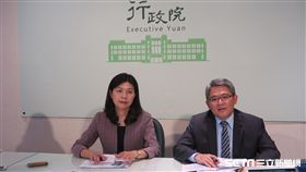 內政部次長花敬群(右)說明都更條例修正草案。（記者盧素梅攝）