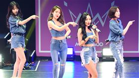 韓國人氣女子團體MAMAMOO首度來台舉辦見面會與台灣粉絲相見