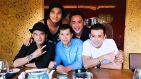 「183Club」成員明道、王少偉、祝釩剛、黃玉榮、顏行書／翻攝自黃玉榮臉書