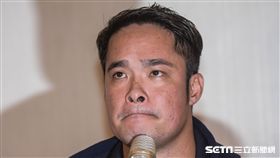 中信兄弟球員林智勝記者會 圖／記者林敬旻攝