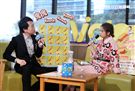 鬼鬼（吳映潔）上安安大明星直播，宣傳新專輯並暢談她工作酸、甜、苦、辣過程。（記者邱榮吉/攝影）