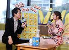 鬼鬼（吳映潔）上安安大明星直播，宣傳新專輯並暢談她工作酸、甜、苦、辣過程。（記者邱榮吉/攝影）