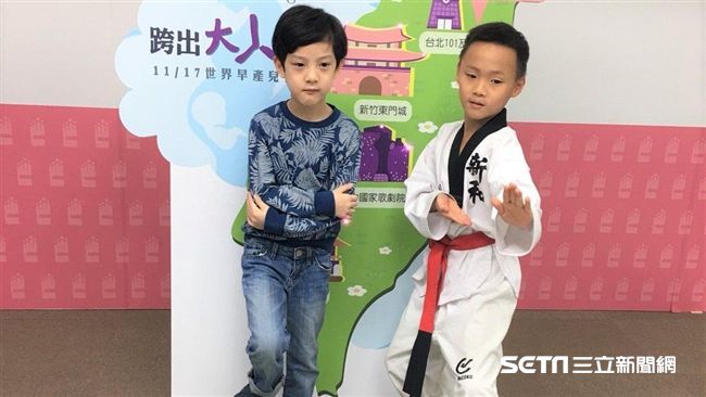 出生僅2杯豆漿重　長大變身跆拳小子
