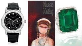 富藝斯拍賣行，祖母綠、名畫護士凱西、百達翡麗名錶。