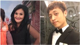 康雅嵐、包庭政（合成圖／翻攝自臉書、微博）