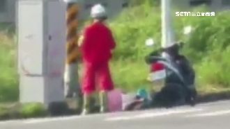 變電箱遭噴漆　怪婦被逮辯：怕有炸彈