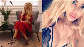 Anella An,整形,芭比娃娃,上癮,Poznań,波茲南,波蘭,抨擊,怪物,嘴唇,腰　圖／翻攝自Anella An IG