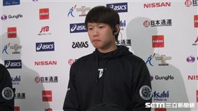 ▲陳冠宇出席賽後記者會。（圖／記者蕭保祥攝）