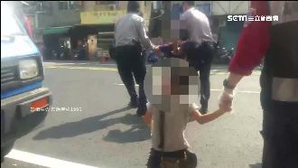 離婚暴走！女帶孩子到前夫家喊跳樓