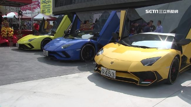 台中七期開按摩店　億元超跑到場加持