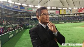 ▲旅日名將郭源治現身亞冠賽。（圖／記者蕭保祥攝）