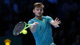 ▲David Goffin搶下ATP年終賽最後一張4強門票。（圖／美聯社／達志影像）