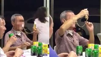 吼搭！氣切阿伯貪杯　竟用鼻胃管喝酒