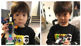 嗯哼,杜宇麒,樂高（合成圖／翻攝自霍思燕微博）