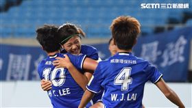 ▲台中藍鯨以1：0險勝台北Play One。（圖／中華足協提供）