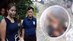 泰國,保險套,外遇,自導自演,假訊息,誤導,化糞池,Nittaya Saengdeuan,Amnuai Sila　圖／翻攝自泰國每日郵報