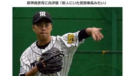 阪神虎隊呂彥青（圖／翻攝自日刊）