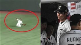 亞冠賽,陽岱鋼 圖組／翻攝自WBSC推特、記者林敬旻攝