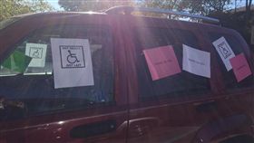 美國,肯塔基大學,腦癌,放射性治療,頭暈,副作用,殘障車位,正義魔人,癌症（圖／翻攝自Lexi Baskin臉書）