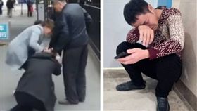 大陸山西有一名女子罹患血癌，不料在骨髓移植當天，與她的配對成功的2名親哥後悔，於是女子的丈夫下跪哀求岳父，沒想到卻遭岳父冷漠地推開。目前他只能盼2名哥哥能回心轉意，如果無法的話，會在找尋其他的配對。（圖／翻攝自微博）