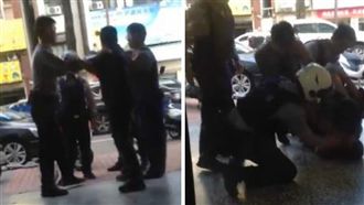 酒駕男嗆聲找關說　遭警壓制後狂求饒