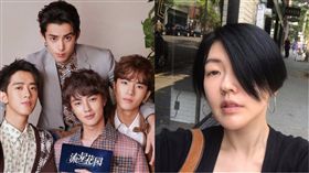 小S被爆將演出陸版《流星花園》。（合成圖／翻攝自微博）