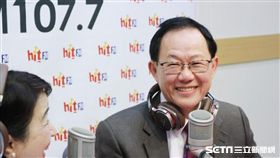 前國民黨立委丁守中１１月２０日參加廣播蔻蔻早餐專訪談北市選舉，蔻蔻早餐提供