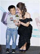 郭書瑤擔任MOD微電影創作大賽頒獎典禮頒獎大使。（記者邱榮吉/攝影）