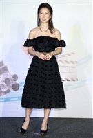 郭書瑤擔任MOD微電影創作大賽頒獎典禮頒獎大使。（記者邱榮吉/攝影）