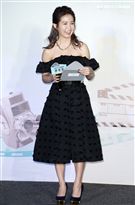 郭書瑤擔任MOD微電影創作大賽頒獎典禮頒獎大使。（記者邱榮吉/攝影）