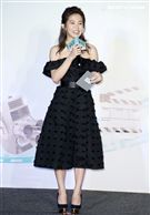 郭書瑤擔任MOD微電影創作大賽頒獎典禮頒獎大使。（記者邱榮吉/攝影）