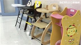 高腳椅,兒童高腳椅。（圖／消基會提供）