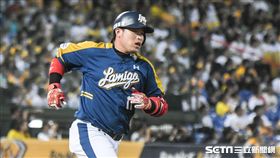 中華職棒總冠軍賽LAMIGO林泓育 圖／記者林敬旻攝