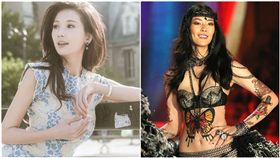 林志玲,劉雯(合成圖/翻攝自臉書）