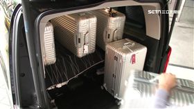 行銷新招！　名牌行李箱「大街」擺攤