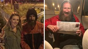 美國,開車,沒油,募資,遊民,流浪漢,Kate McClure,幫助,Johnny Bobbitt Jr.,汽油,感人
（圖／翻攝自推特）