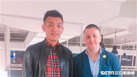 台灣隊長陳柏良與總教練懷特（圖／記者蔡宜謹攝影）