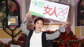 陶晶瑩主持新節目「女人234」錄影，好友來賓蔡康永到場加油打氣。（記者邱榮吉/攝影）
