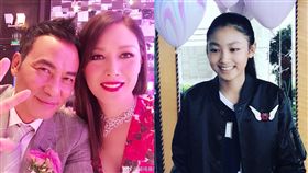 任達華,琦琦,女兒,／翻攝自琦琦微博