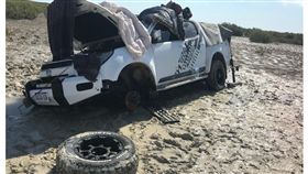 澳洲鱷魚、泥沼、受困(圖/翻攝自The West Australian)