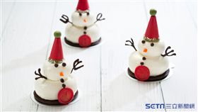 聖誕節造型甜點。（圖／台北君悅提供）