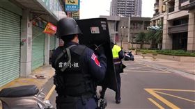 新竹,合庫,警匪對峙／翻攝畫面