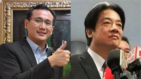 賴清德、鄭運鵬　圖／記者楊晴雯攝、鄭運鵬臉書