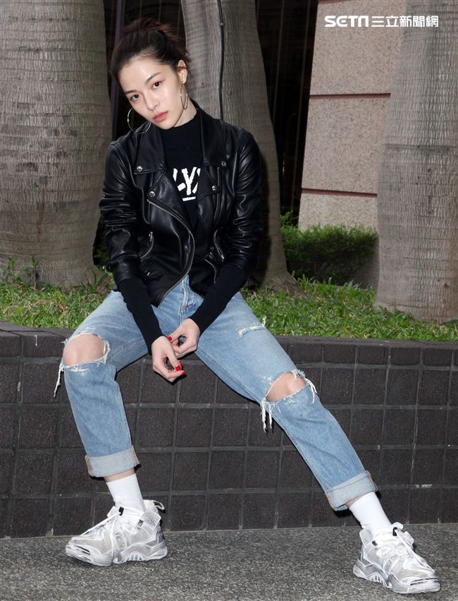 金馬獎入圍最佳新演員鍾楚曦。（記者邱榮吉/攝影）