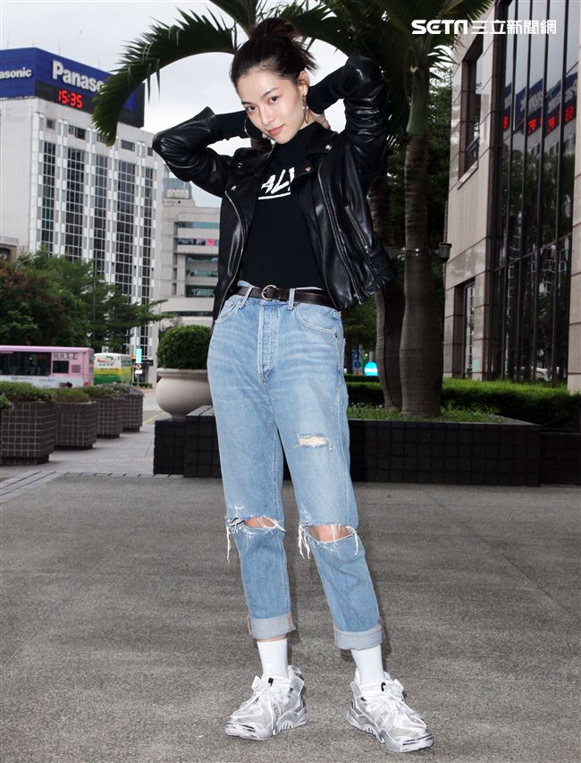 金馬獎入圍最佳新演員鍾楚曦。（記者邱榮吉/攝影）