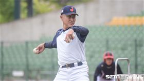 日本社會人隊總教練石井章夫 圖／記者林敬旻攝