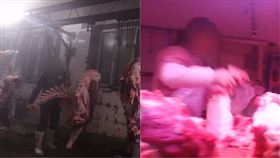 哈爾濱,屠宰場,牛,暴利,圖利,打水牛肉,小蘇打,,老人癡呆,注水,大陸,黑龍江　圖／翻攝自梨視頻　https://goo.gl/qSqaXy